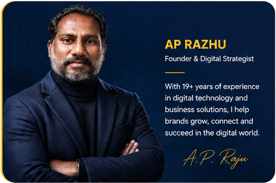 AP RAZHU - RAM’S INFO SOLUTIONS